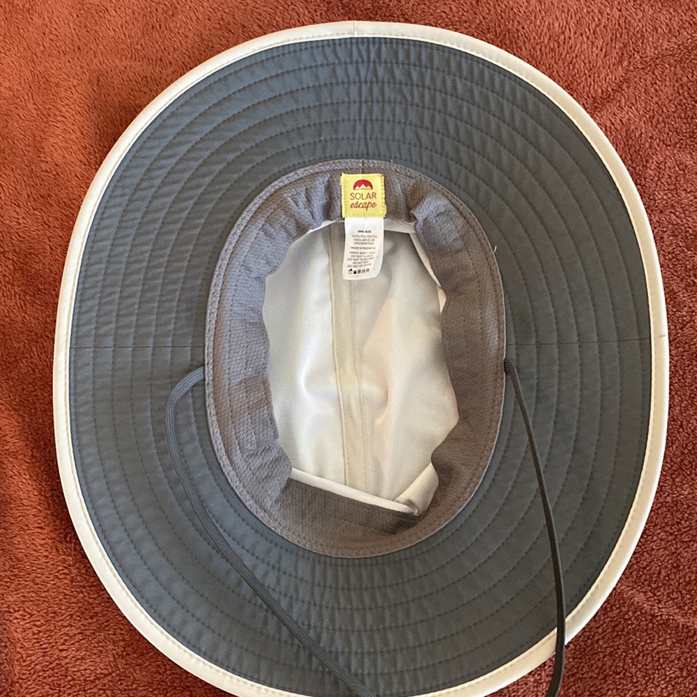 Cream Sun Hat - Picture 3 of 7